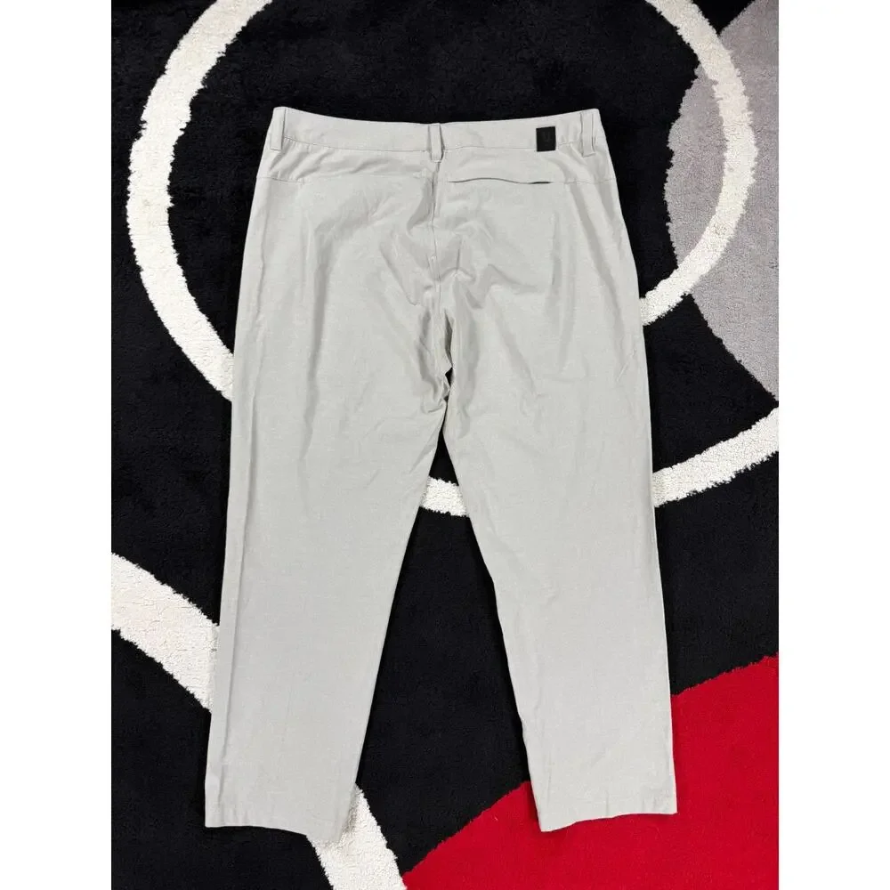 Vuori Pants Mens 36x28 Gray Aim Trouser Stretch Performance Athletic Travel Golf